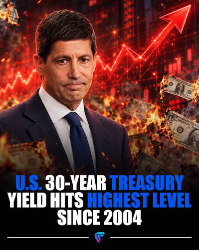 US Treasury yields hit an all-time high